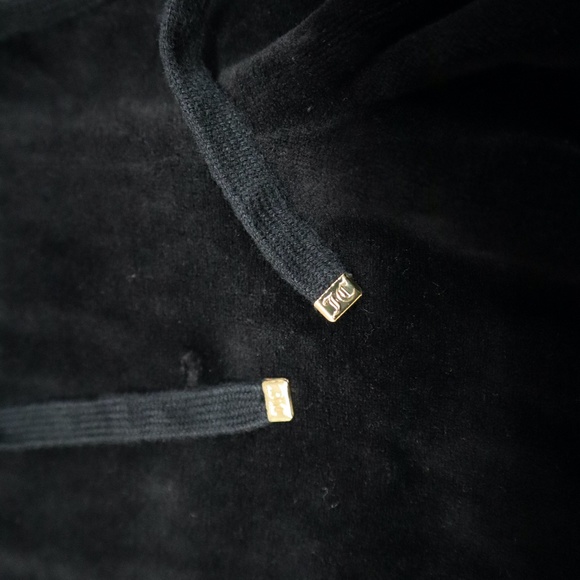 Juicy Couture Velour Black Tracksuit Gold Hardware - Picture 9 of 15